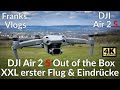 DJI Air 2 S erster Flug Out of the Box XXL  Erste Eindrücke und alles ausprobiert auch 5,4 K