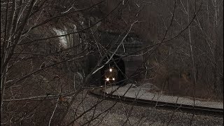 Chasing a CSX train through the Appalachian Mountains