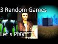 3 Random Horror Games | Paramnesia, Late Pizza Delivery, &amp; The Opus Cube | Triple Horror Let's Play