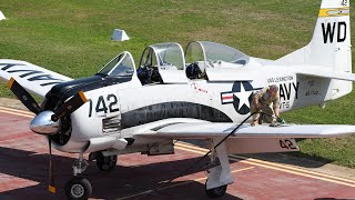 T-28 TROJAN COCKPIT VIEW FERRY SWITZERLAND TO GERMANY screenshot 5