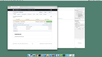 GitHub 08: Retrieve New Branch and Pull Request Merge (iOS Xcode Development)