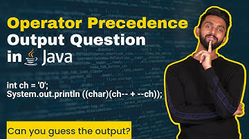 Questions of Operator Precedence in Java - Part 2 | Java Tutorial for Beginners