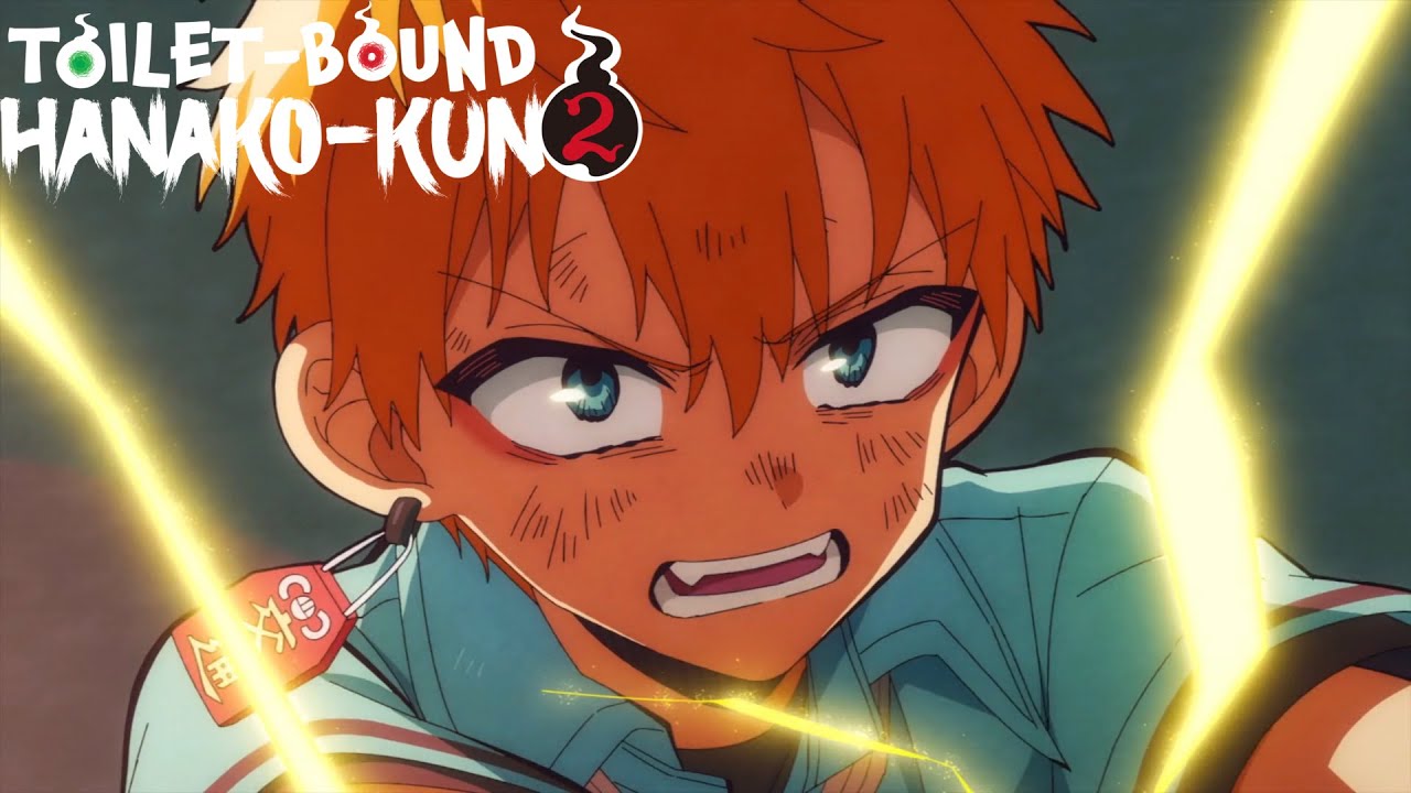 Все сцены Коу из 2-го сезона, часть 2, в 4K! | Клипы «Ханако-Кун», связанные с туалетом