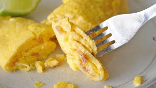 培根起司歐姆蛋 Bacon Cheese Omelet 