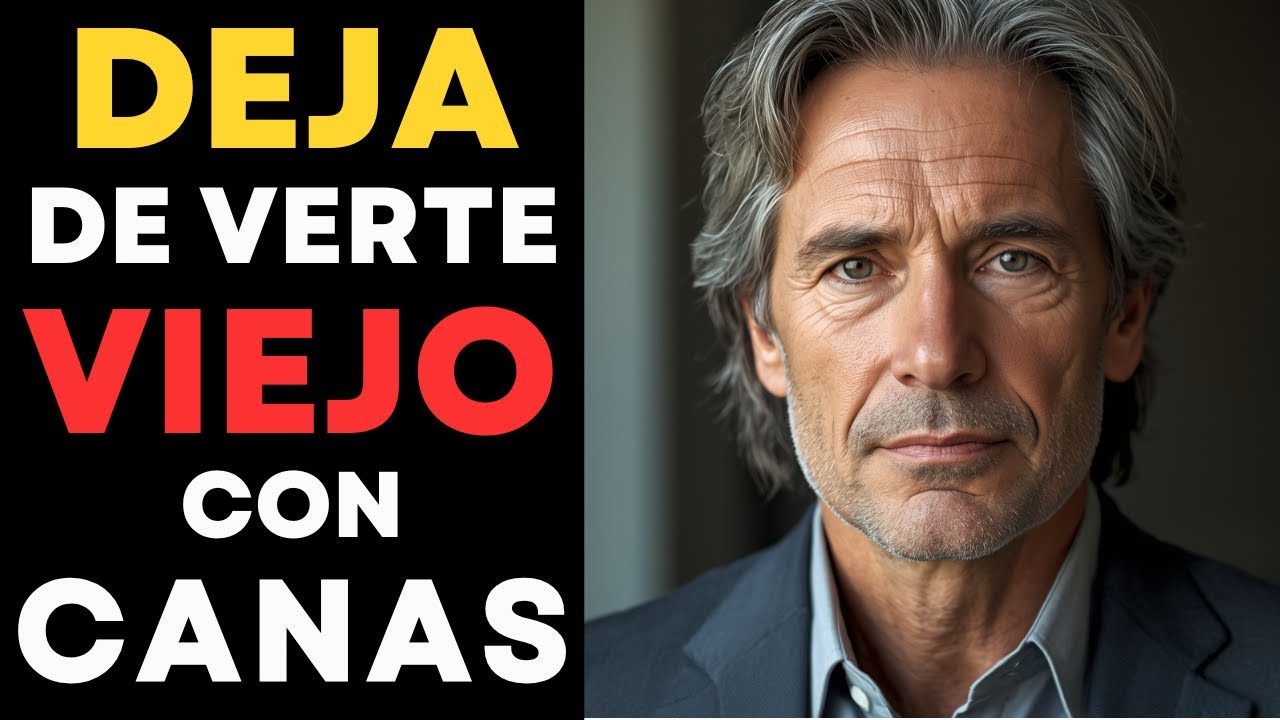 Si tienes CANAS, NO hagas esto, te hace ver mayor | Moda Hombre 40+