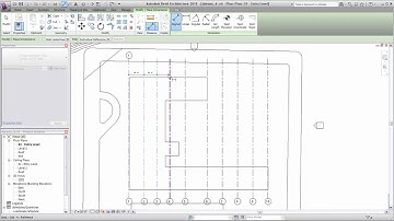 Autodesk Revit Architecture: Adding Grid Lines