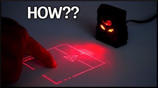 This is a Laser Trackpad!