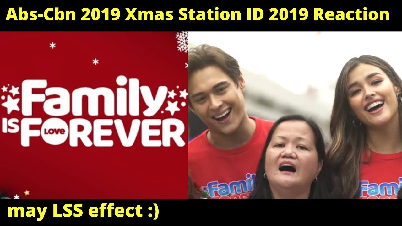 FAMILY IS FOREVER | ABS-CBN Christmas Station ID 2019 REACTION