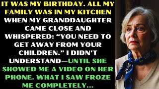 'You Need To Get Away From Your Children Immediately' – My Granddaughter Said. But I Stayed And I...