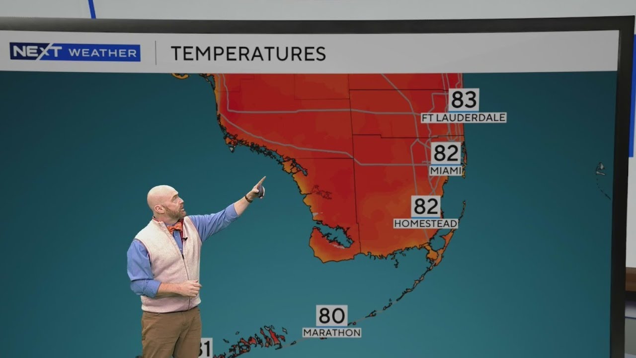 Warm weekend expected in South Florida before rain arrives - YouTube