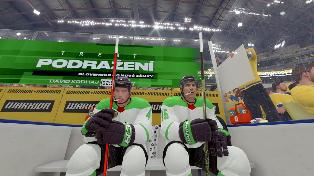 NHL™ Tipos Slovenská hokejová liga   štvrťfinále  play off   1.zápas   HC 19 Humenné - HC Nové Zámky