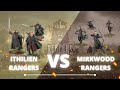 Ithilien rangers ll vs mirkwood rangers ll  mesbg  600points  fisherman vs mr mordor
