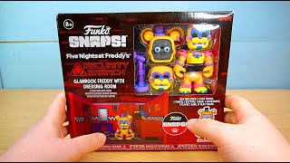 ФНАФ ГЛЭМРОК ФРЕДДИ И КОМНАТА ФАНКО СНЭПС FUNKO SNAPS GLAMROCK FREDDY ROOM