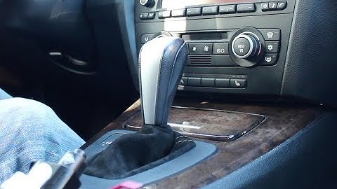 BMW Alcantara Shift Boot DIY (E90, 91, 92, 93)