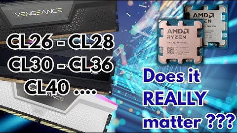 CL40 vs CL36 vs CL30 vs CL28 vs CL26 Tested! Does RAM Latency REALLY Matter in 2025?