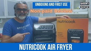 Nutricook Air Fryer 2 - Unboxing, Review, and a Few Tips 