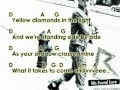Rihanna Feat Calvin Harris - We Found Love (Lyrics & Chords) HQ