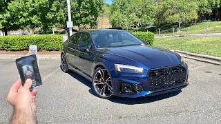 2024 Audi S5 Sportback Premium Plus: Start Up, Exhaust, Test Drive, Walkaround, POV and Review