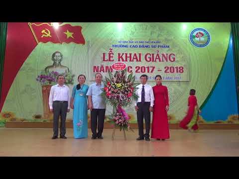Lễ khai giảng năm học 2017-2018 tại Trường Cao đẳng Sư phạm Yên Bái