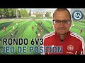 Jeu fc annecy  rondo passe courte 6v3  u18r1