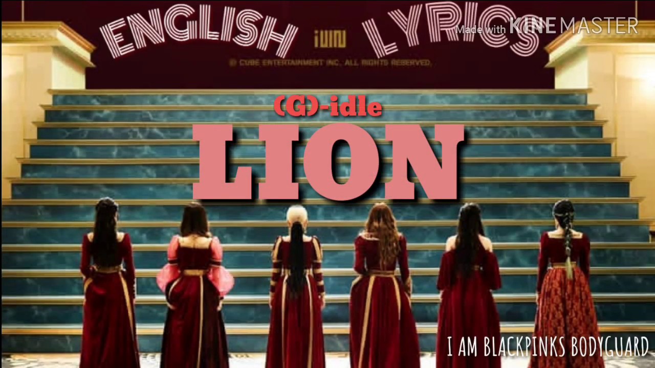 (G)idle "Lion" // English lyrics // YouTube