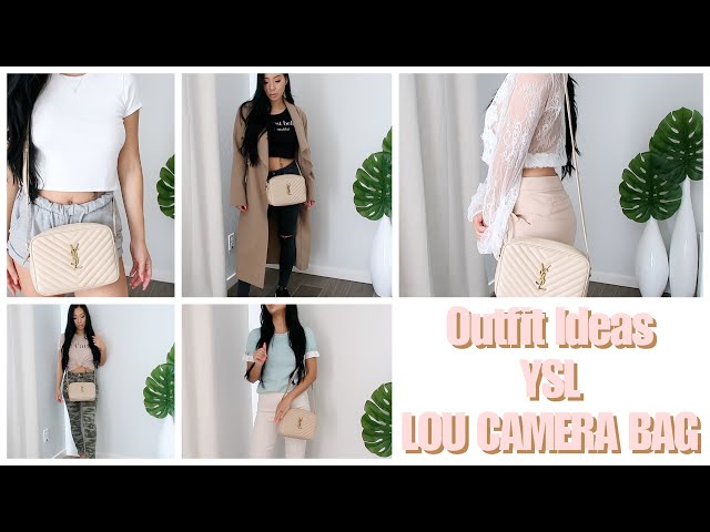 OUTFIT IDEAS FOR YSL LOU CAMERA BAG 2019 