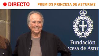 PREMIOS PRINCESA DE ASTURIAS: JOAN MANUEL SERRAT, GALARDÓN de las ARTES, en OVIEDO |