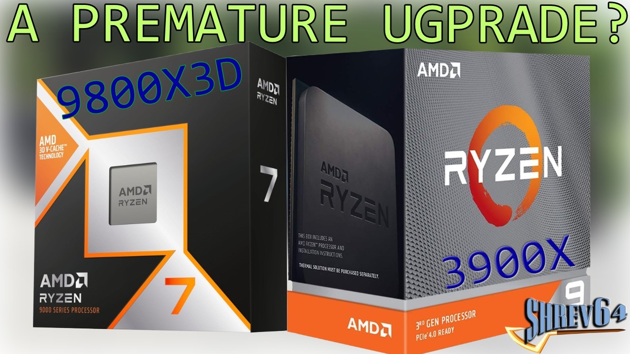 AI Forced Me to Upgrade to a Ryzen 7 9800X3D Early - YouTube