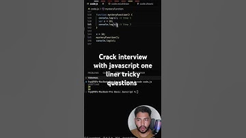 part 3 #interviewquestions #programming #coding #interview #freshers #hoisting  #function