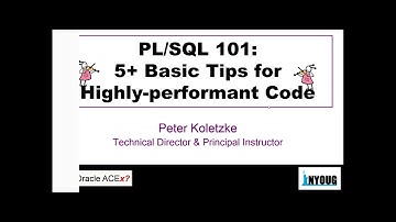 PL/SQL 101: 5+ Basic Tips for Highly-Performant Code