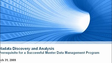 Metadata Management Webinar (1/4) from Data Foundations