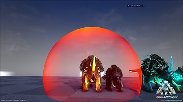 ARK: Reclamation (Dev Kit Preview) - Aegiceras & Arid Aegiceras vs Gamma Broodmother