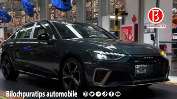 Audi A4L production line manufacturing process part 1 episode 86