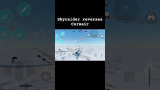 A-1H Skyraider VS F4U-4B #warthundermobile #warthunder #wtmobile #warthundermobilegameplay