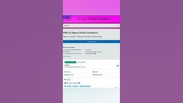 AWS AI Agent Global Hackathon 2025 | $45,000 in Prizes🎉 #aws #aiagents #hackathon
