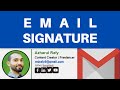 How to Create a Professional Email Signature with Picture, Logo, Social Media Icons