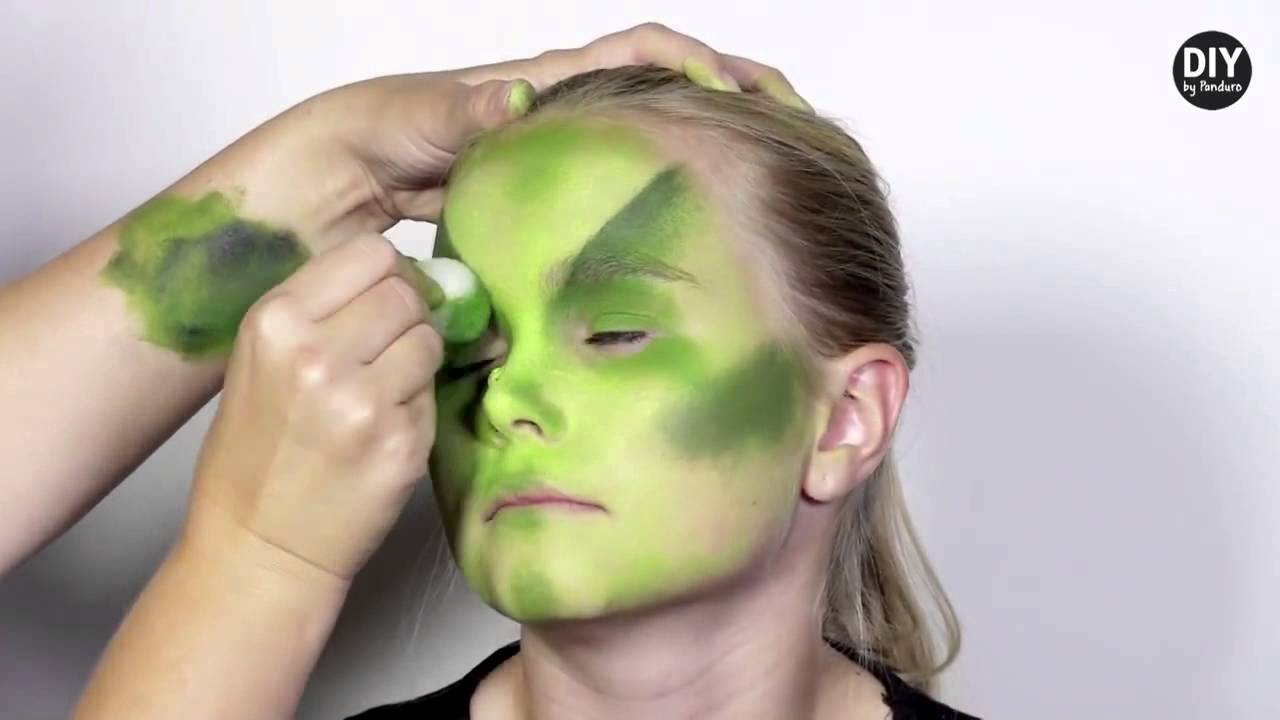 Goede DIY by Panduro | Halloween make up, heks schminken - YouTube OY-43