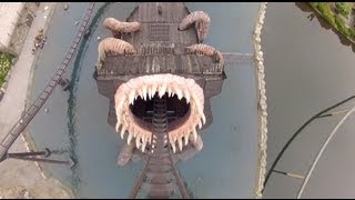Krake Roller Coaster POV B&M Dive Machine Heide Park Germany(SUBSCRIBE TO OUR CHANNEL: http://bit.ly/1F2ByA1 Follow us on Twitter http://www.twitter.com/themeparkreview and Facebook ..., 2012-11-18T04:23:47.000Z)