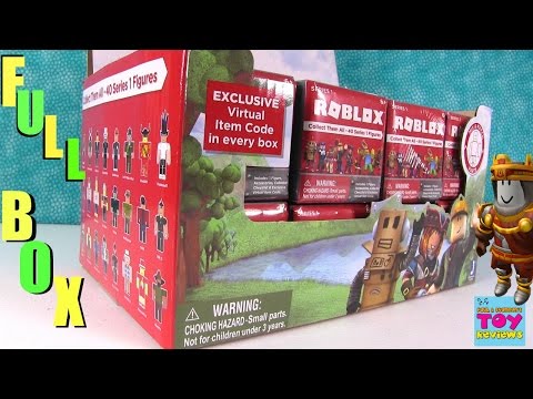 Roblox Full Case Mystery Surprise Blind Bags Box Game Figures Unboxing Pstoyreviews Youtube - roblox haul mystery boxes blind bags core game champions packs unboxing toy review