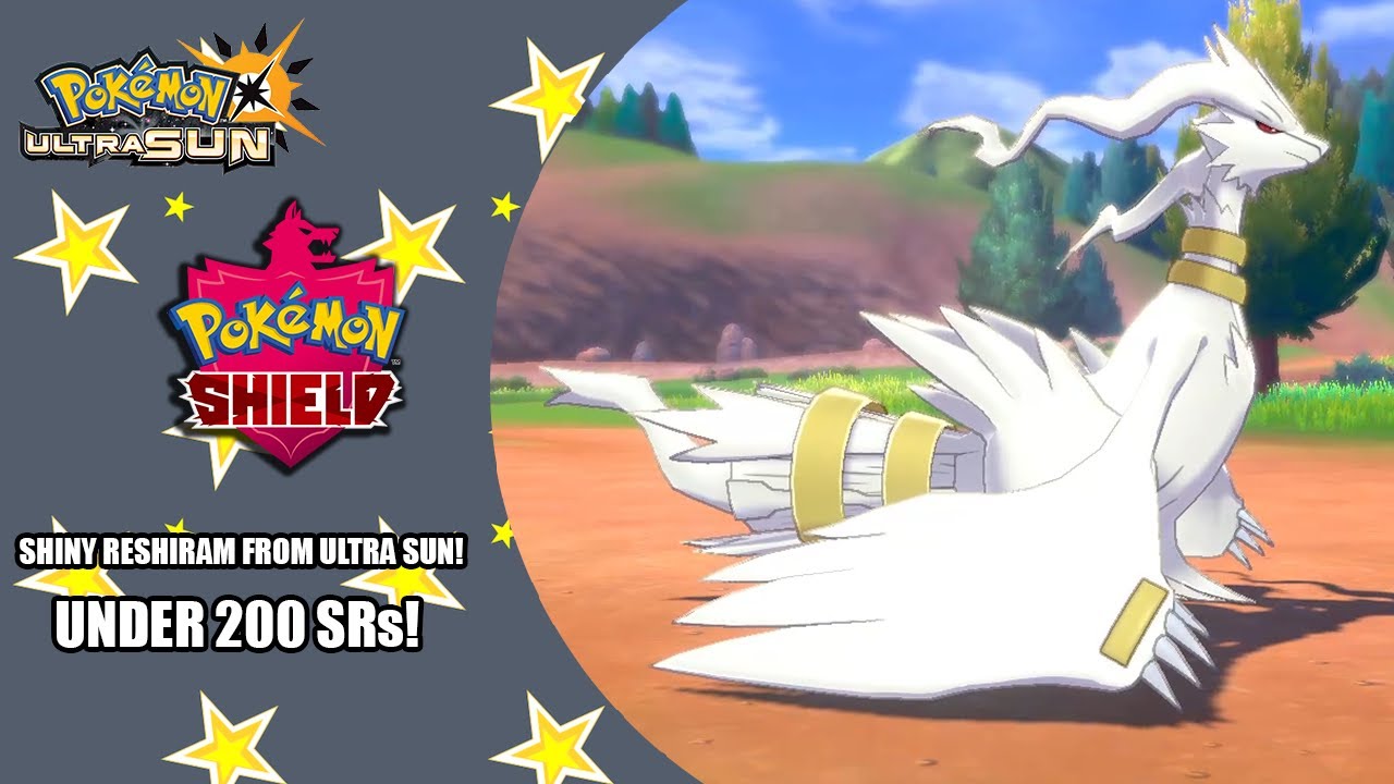 Shiny Reshiram!!! : r/PokemonSwordAndShield