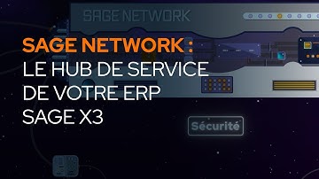 Sage Network, véritable hub de services de votre ERP Sage X3