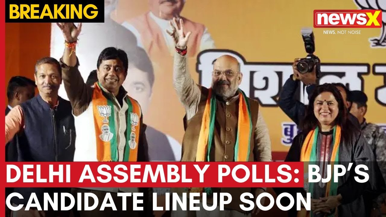 Delhi Assembly Polls | BJP Gears Up for Delhi Polls | Candidate List ...