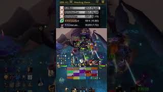 Raid testing Disco priest open power | #wow #wowhealer #wowclips #mythicplus #raid