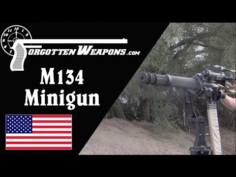 M134 मिनिगुन: द मॉडर्न गैटलिंग गन