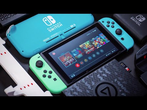 10 MUST Have Accessories for YOUR Nintendo Switch & Nintendo Switch Lite! (2021) | Raymond Strazdas