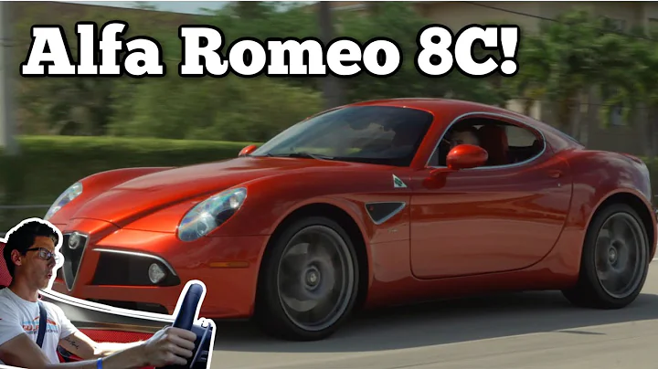 Driving the EXTREMELY RARE Alfa Romeo 8C Competizione! | CAR REVIEW