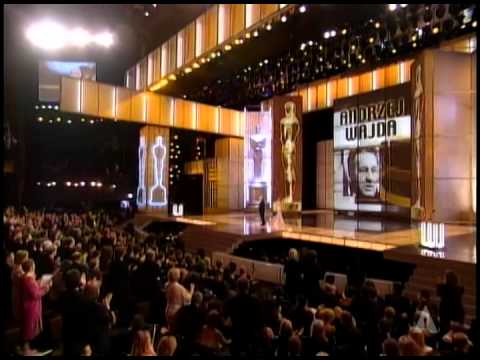 Jane Fonda presents an Honorary Oscar® to Andrzej Wajda