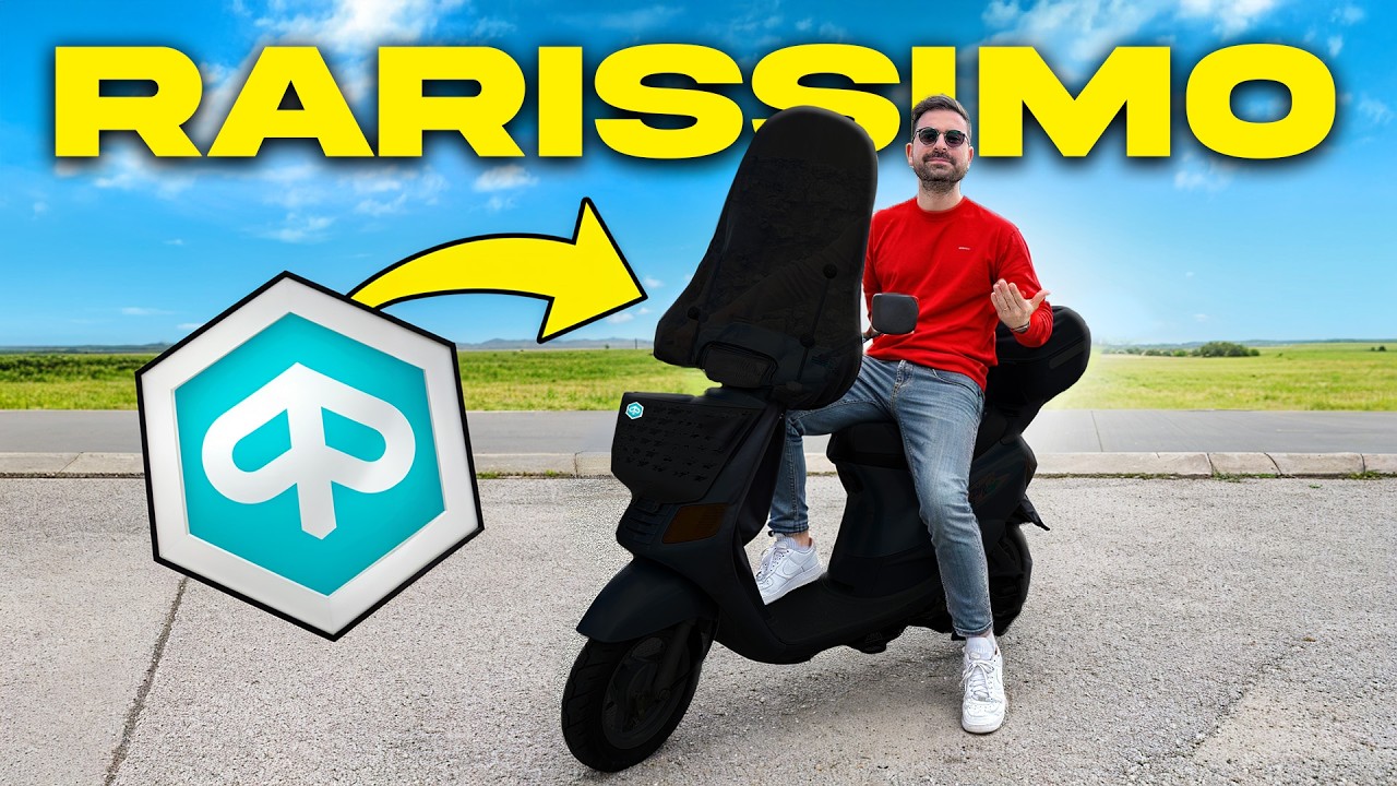 Provo LO SCOOTER più RARO di ITALIA! (Piaggio Zip Bimodale IBRIDO)