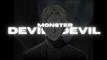 Johan Liebert edit | MILCK Devil - Devil [Edit/AMV]
