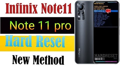 Infinix note 11 hard Reset New Method|How do I reset Infinix note11 pro mobile